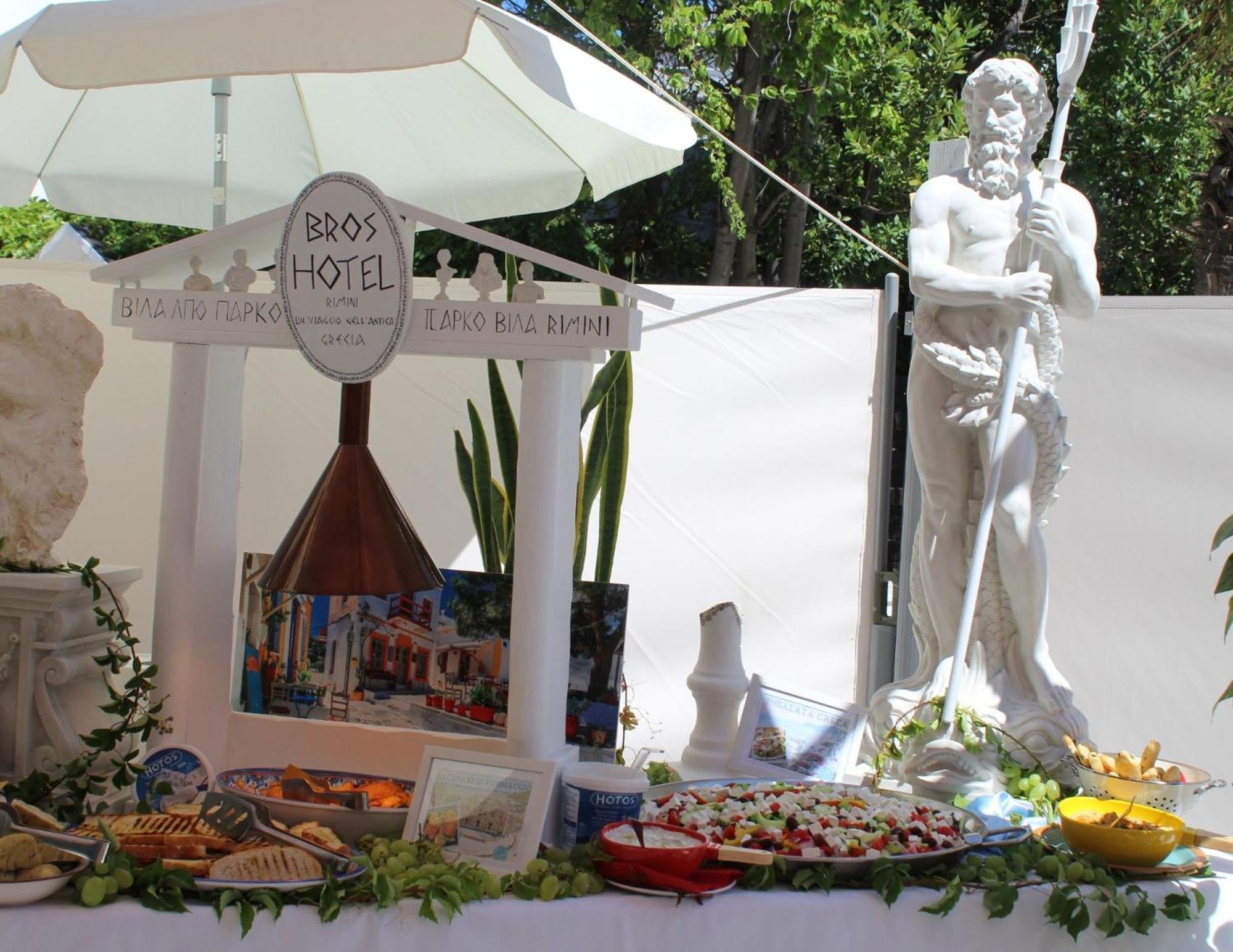 Hotel Villa Del Parco ริมินี ภายนอก รูปภาพ